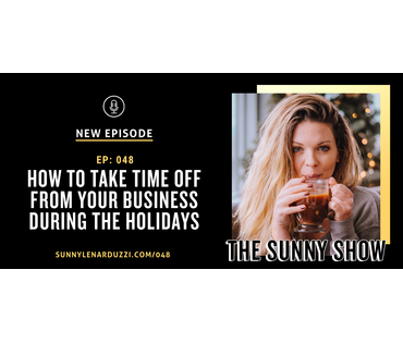 How to take time off from your business
